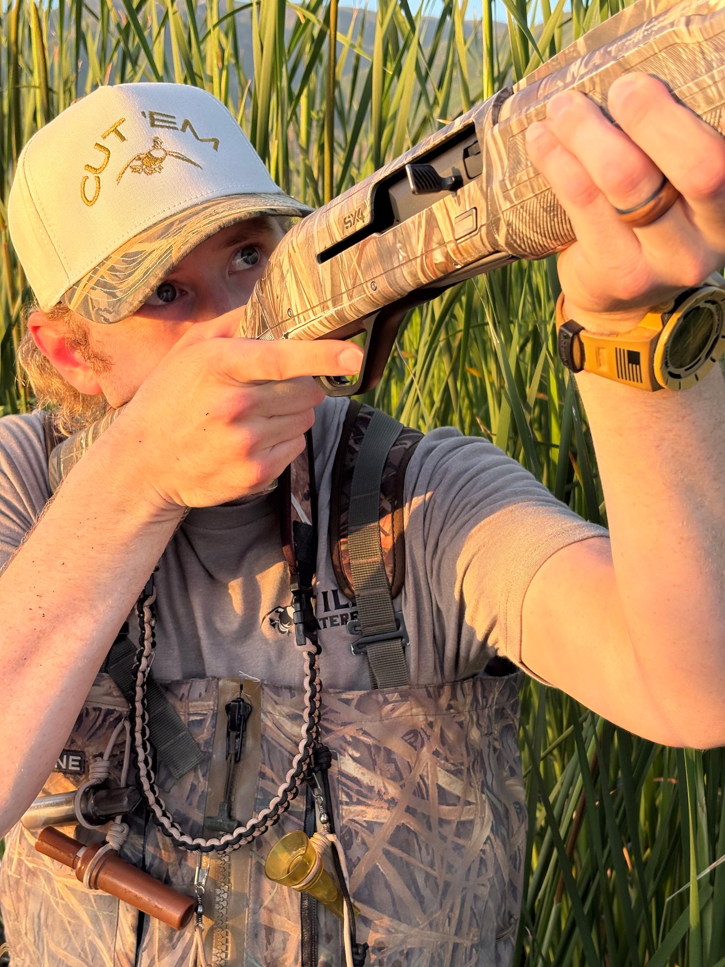 “CUT ‘EM” - Shadow Grass Hat