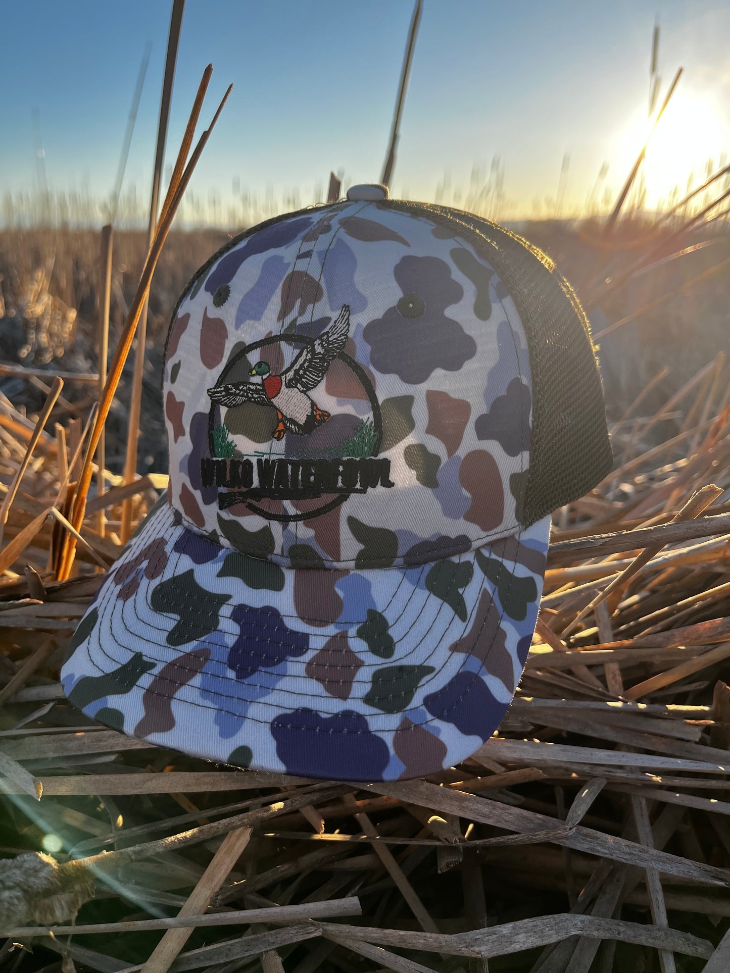 Retro Marsh Snapback – Mallard Edition