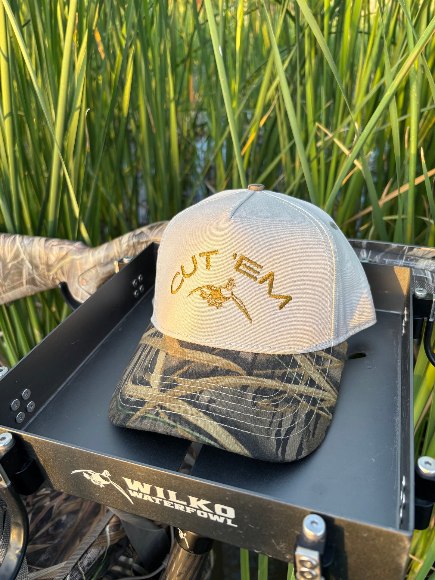 “CUT ‘EM” - Shadow Grass Hat