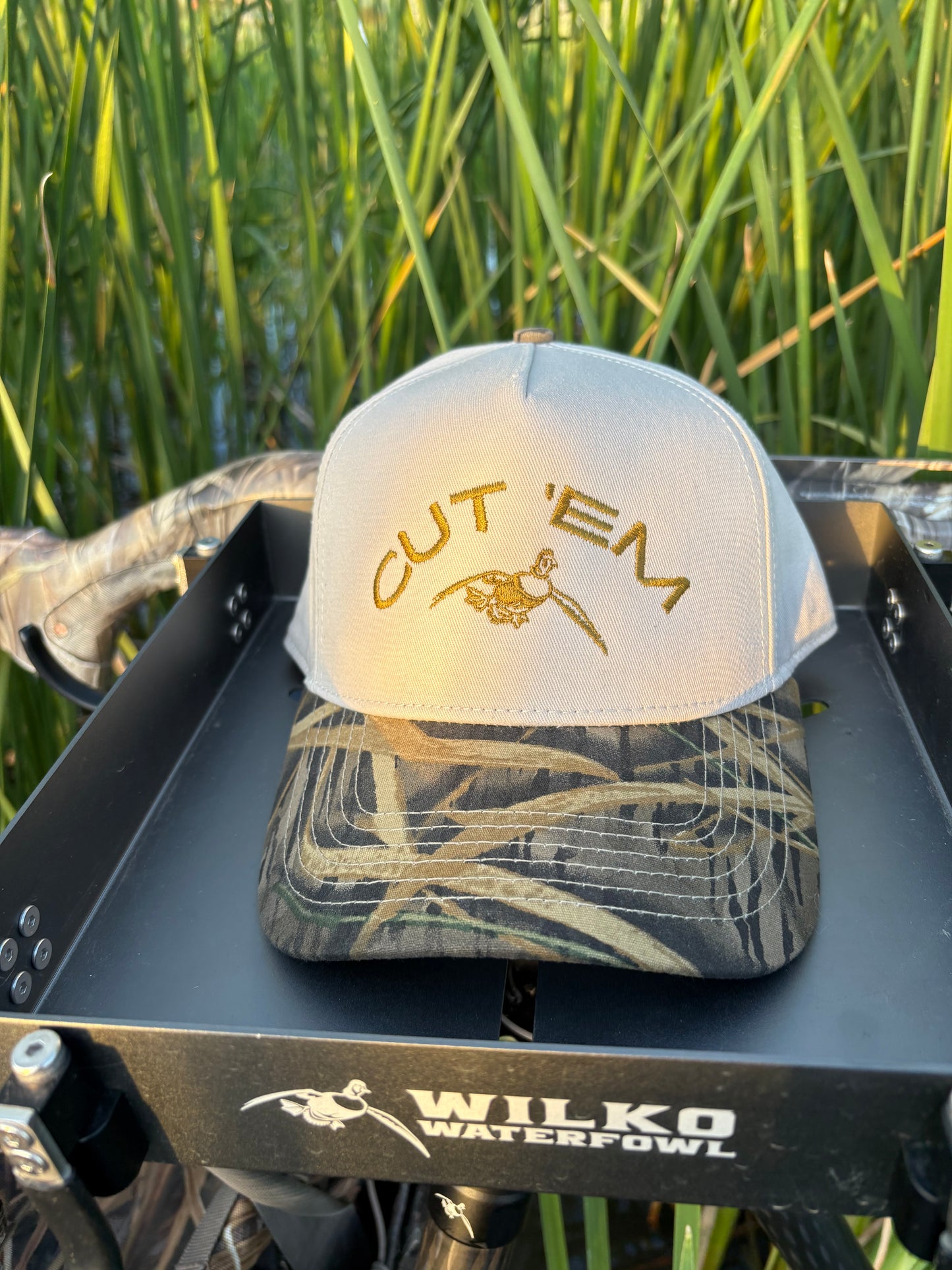 “CUT ‘EM” - Shadow Grass Hat