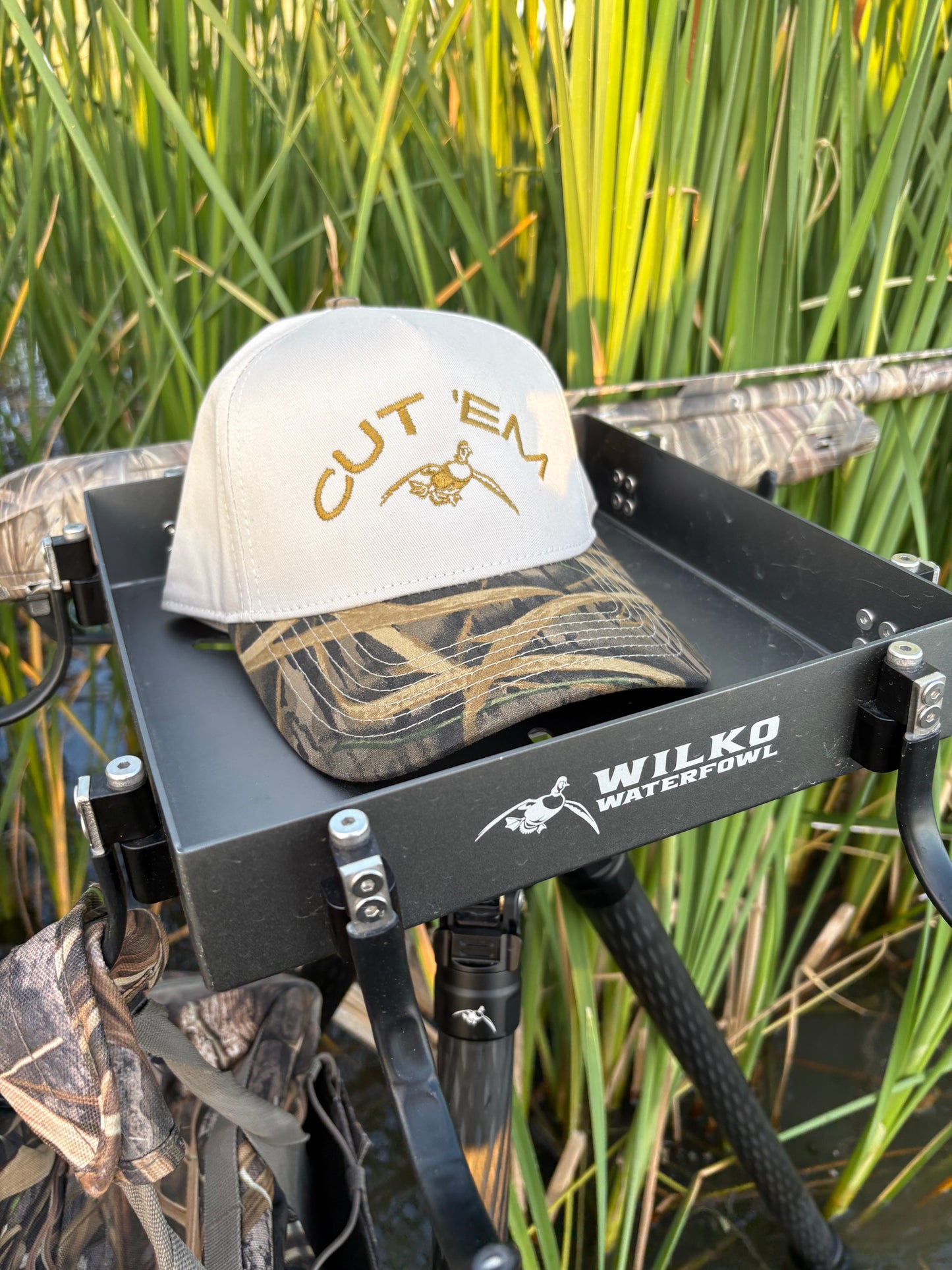 “CUT ‘EM” - Shadow Grass Hat