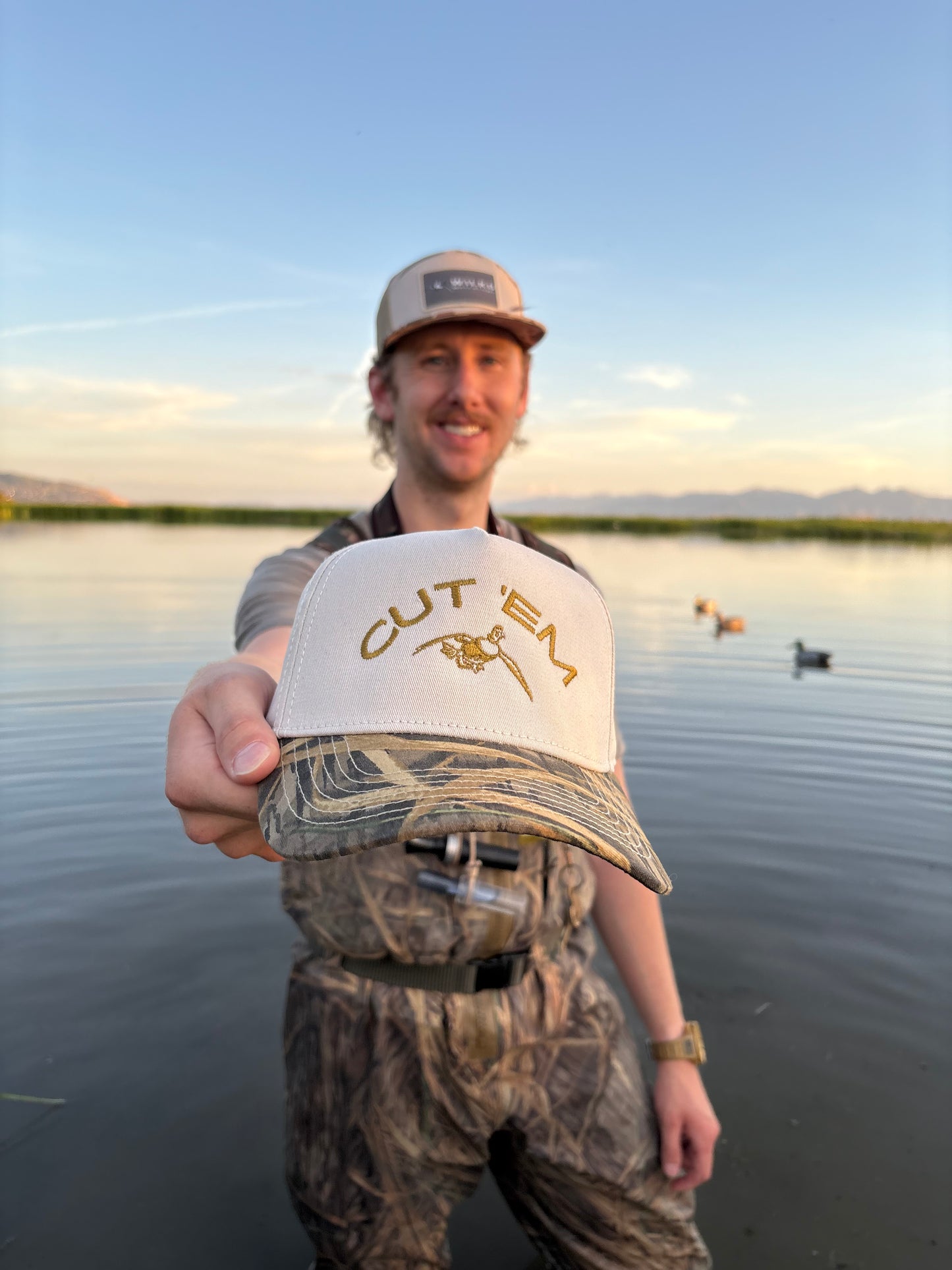 “CUT ‘EM” - Shadow Grass Hat