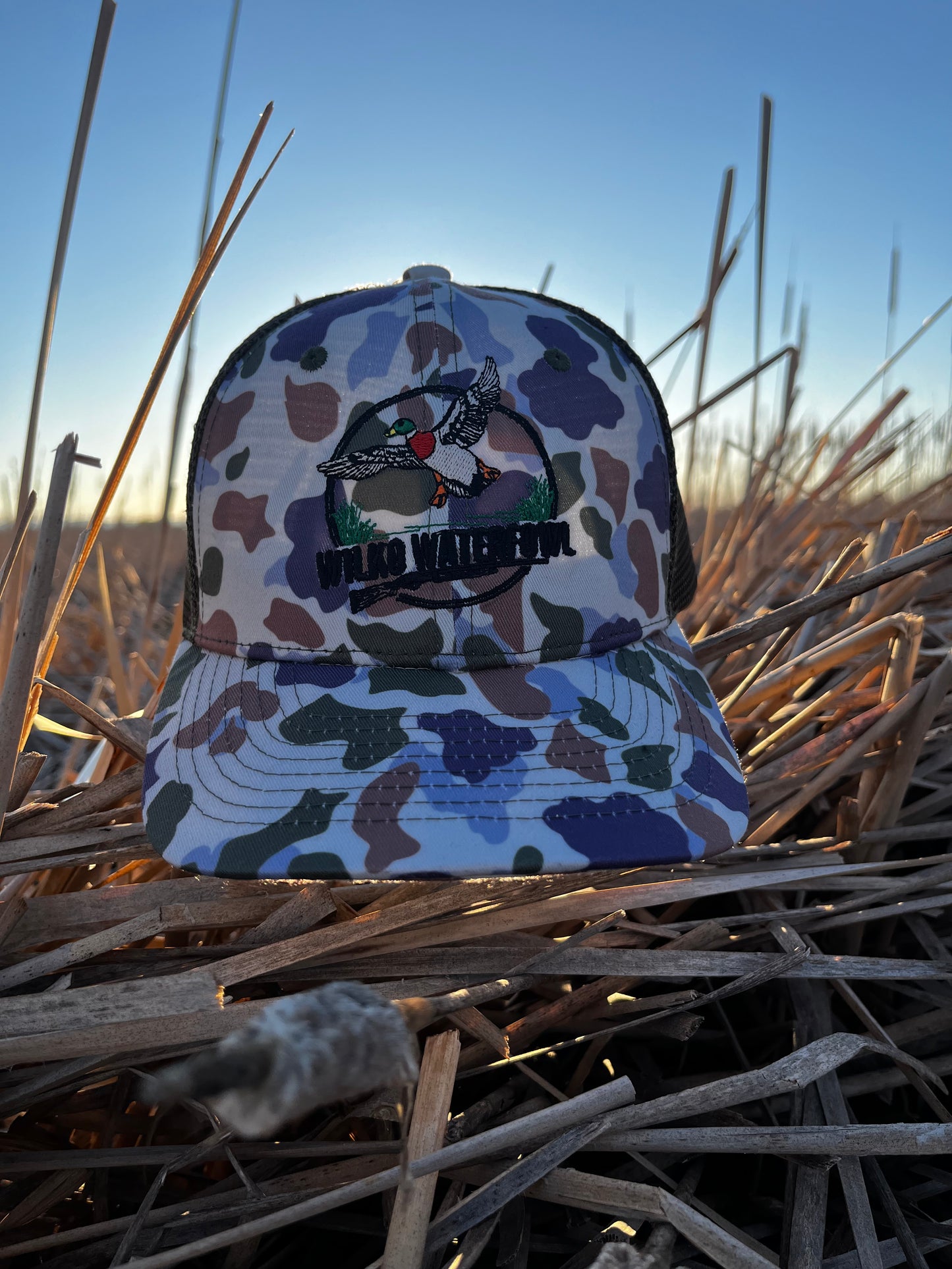 Retro Marsh Snapback – Mallard Edition