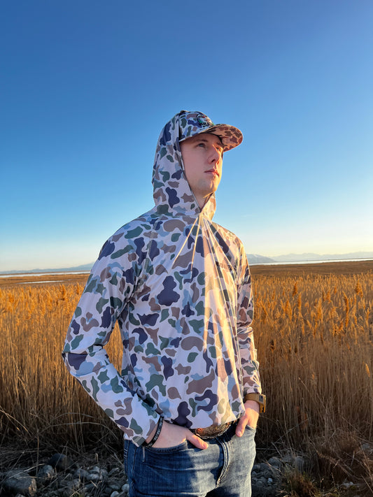 Retro Marsh Long Sleeve – Mallard Edition