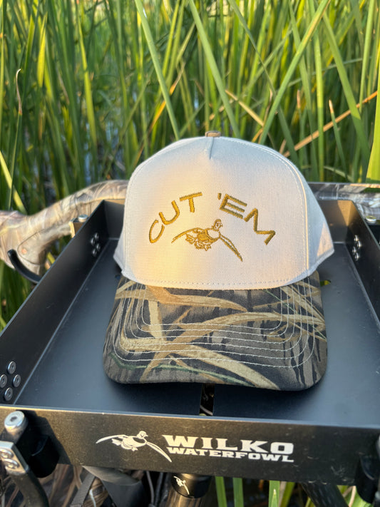 “CUT ‘EM” - Shadow Grass Hat